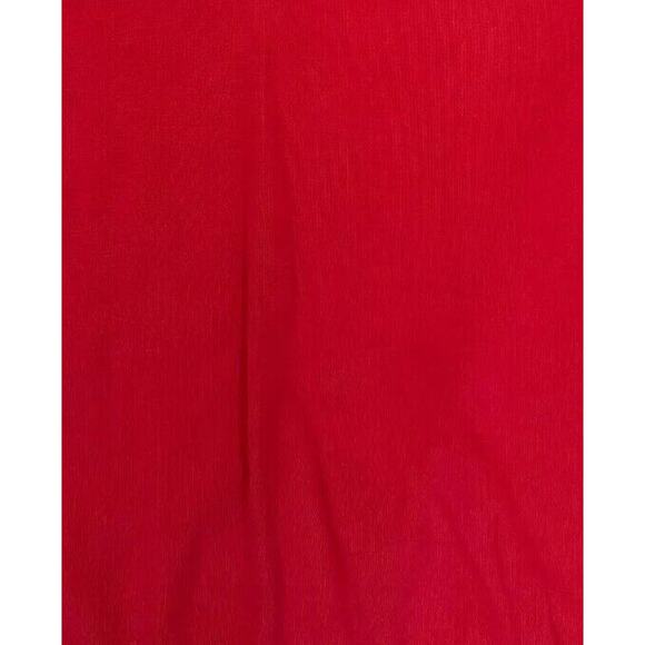 Chaps Sweater Vest Mens Medium Red Knitted Sleeveless Slim Fit V Neck Pullover - Picture 2 of 6